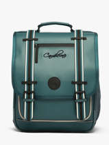Sac � Dos Vintage North 2 Compartiments Cameleon Bleu vintage north SD39