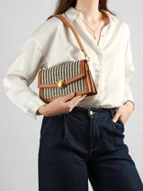 Crossbody Bag Summer Lacoste Brown summer NF5245PB-vue-porte