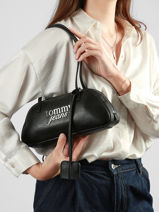 Shoulder Bag Tjw Bold Tommy hilfiger Black tjw bold AW18787-vue-porte