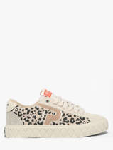 Sneakers In Leather Palladium Beige women 99628904