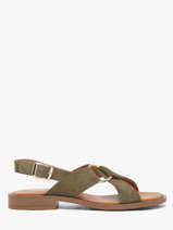 Sandals In Leather We do Green women 45126A52
