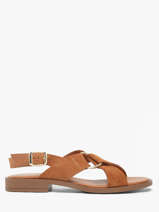 Sandals In Leather We do Orange women 45126A58