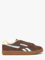 Sneakers In Leather Reebok Brown women 244642
