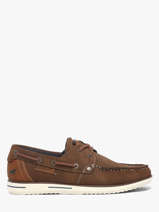 Boat Shoes Mustang Brown men M0051002