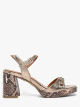 Sandales � Talon Tamaris Or women 46