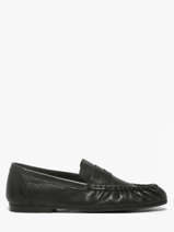 Moccasins In Leather Tamaris Black women 46
