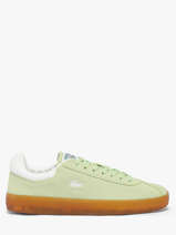 Sneakers En Cuir Lacoste Vert women 1SFA0080