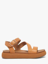 Sandales En Cuir Inuovo Orange women 96001CCN