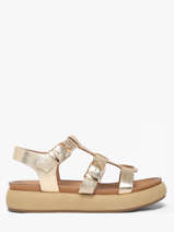 Sandales En Cuir Inuovo Or women 96046GLD