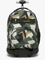Sac A Dos � Roulettes 2 Compartiments Cameleon Multicolore futur SR39