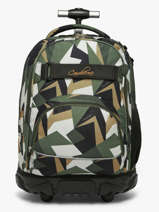 2-compartment Wheeled Schoolbag Futur Cameleon Multicolor futur SR45