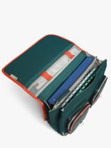 Satchel 2 Compartments Vintage Urban Cameleon Blue vintage urban CA38-vue-porte