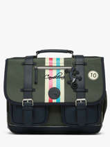 Cartable 2 Compartiments Vintage Urban Cameleon Vert vintage urban CA38