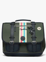 Satchel 3 Compartments Cameleon Blue vintage urban CA41