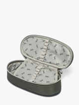 Trousse 1 Compartiment Cameleon Bleu vintage urban PLUM-vue-porte