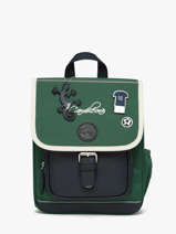 1 Compartment Backpack Vintage Urban Cameleon Green vintage urban SD30