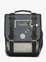 2-compartment Backpack Vintage Urban Cameleon Gray vintage urban SD39