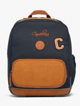 Sac � Dos 2 Compartiments Cameleon Bleu vintage urban SO40