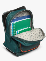 2-compartment Backpack Vintage Urban Cameleon Blue vintage urban SO40-vue-porte