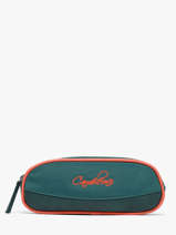 Trousse Enfant 2 Compartiments Cameleon Bleu vintage urban VIB-TROU