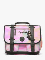 Cartable Enfant 2 Compartiments Vintage Fantasy Cameleon Rose vintage fantasy CA35