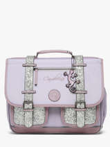 Satchel For Kids 2 Compartments Cameleon Violet vintage fantasy CA38