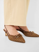 Pumps Tamaris Brown accessoires 44-vue-porte