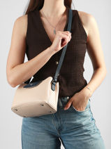 Sac Bandouli�re Maya Hexagona Beige maya 2120204-vue-porte