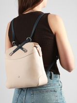 Backpack Hexagona Beige maya 2120285-vue-porte