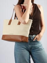 Shoulder Bag Atena Re Valentino Beige atena re VBS9PS01-vue-porte