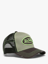Trucker Cap Summer Von dutch Green accessoires SUMMER-vue-porte