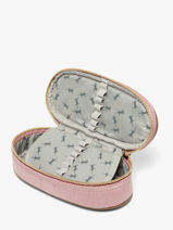 Trousse 1 Compartiment Cameleon Rose vintage fantasy PLUM-vue-porte
