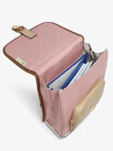 1 Compartment Backpack Vintage Fantasy Cameleon Pink vintage fantasy SD30-vue-porte