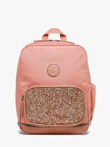 Sac � Dos 1 Compartiment Cameleon Rose vintage fantasy SD33
