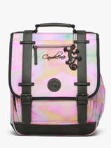 Sac � Dos 2 Compartiments Cameleon Rose vintage fantasy SD39