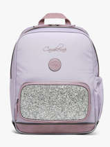Sac � Dos 2 Compartiments Cameleon Violet vintage fantasy SO40