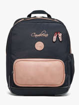 2-compartment Backpack Cameleon Blue vintage fantasy SO40