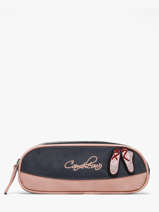 Pencil Case For Kids 2 Compartments Cameleon Blue vintage fantasy TROU
