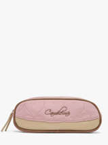 Pencil Case For Kids 2 Compartments Cameleon Brown vintage fantasy TROU