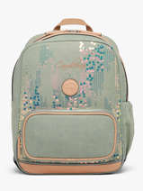Sac � Dos 2 Compartiments Vintage Fantasy Cameleon Vert vintage fantasy SO40