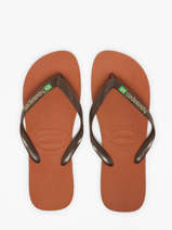 Brasil Logo Havaianas Brown men 4110850H