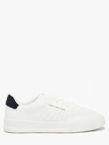 Sneakers In Leather Tommy hilfiger White men 5823YBS