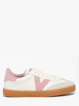 Sneakers In Leather Victoria White accessoires 1126206