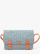 Sac Bandouli�re Denim Leo Paul marius Bleu denim leo LOULODEL