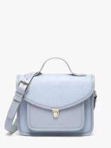 Shoulder Bag Lavande Leather Paul marius Blue lavande GEORGLAV