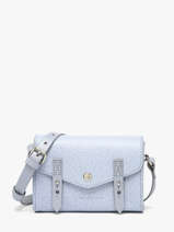 Sac Bandouli�re Lavande Cuir Paul marius Bleu lavande MINILAV