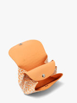 Porte-monnaie Gustave Orangeade Cuir Paul marius Orange orangeade GUSTAORA-vue-porte