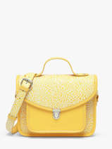 Sac Bandouli�re Citronade Cuir Paul marius Jaune citronade GEORGCIT