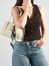 Sac Port� �paule Chic David jones Beige chic CM8417-vue-porte