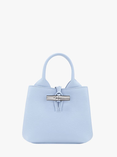 Longchamp Le roseau Sacs port� main Bleu